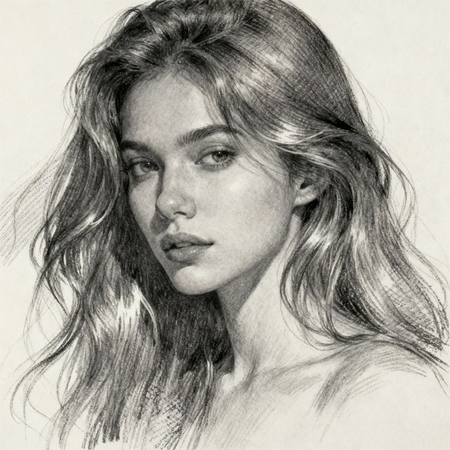 AI Hair Drawings gallery
