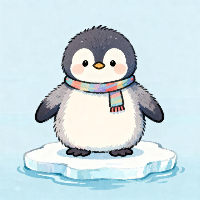 Cartoon Penguin Drawings - Made With AI gallery