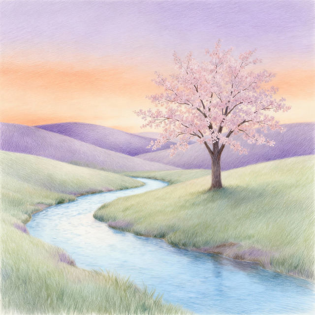 Calm Drawings - AI Generated gallery