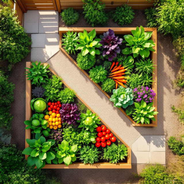 Raised Bed Garden Layout Pictures gallery