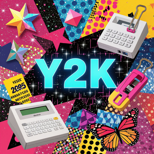 Trashy Y2K Wallpaper - Made With AI gallery