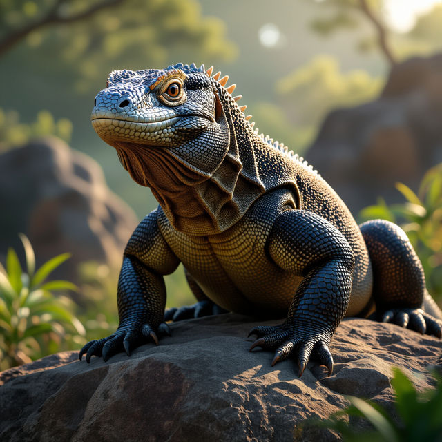 Komodo Dragon Pictures - Made With AI gallery