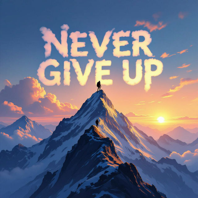 Never Give Up Wallpaper gallery