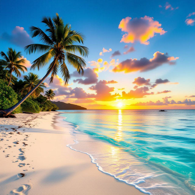 Tropical Beach Pictures - Made With AI gallery