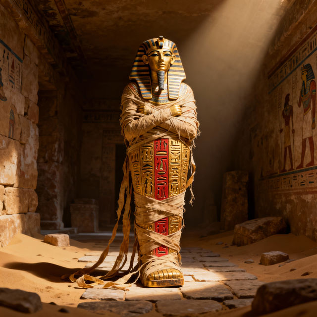 Mummy Drawings - Made With AI gallery