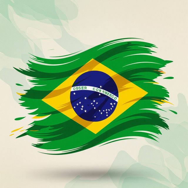 Brazil Flag Images - Made With AI gallery