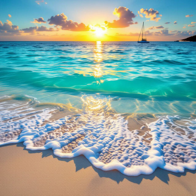 Ocean Background Wallpapers - Made With AI gallery