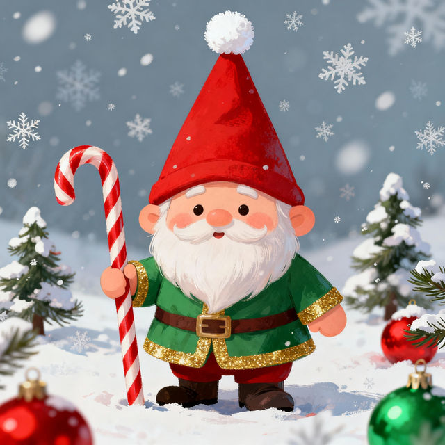 Christmas Gnomes Drawings gallery