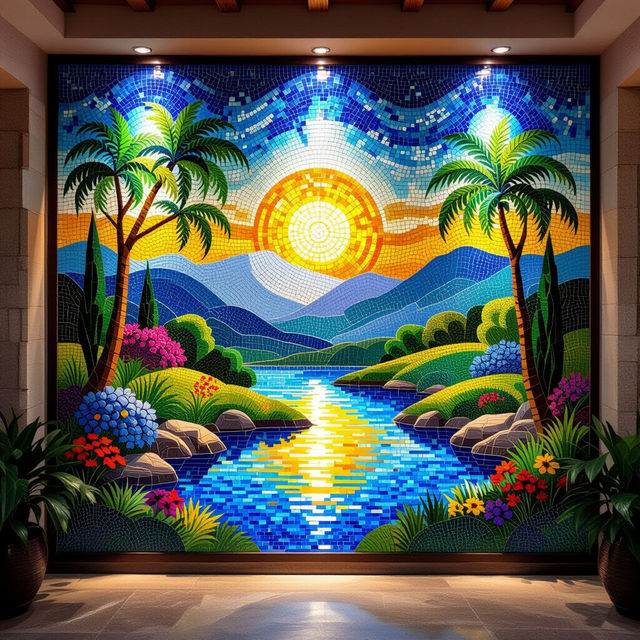 Mosaic Wall Art - Create Yours Now gallery