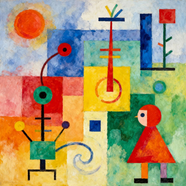 Paul Klee Art Style gallery