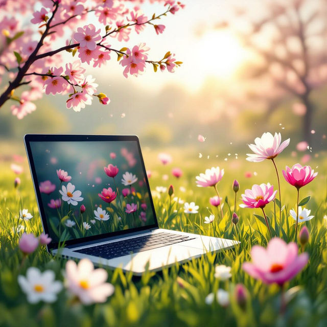 Spring Aesthetic Wallpaper Laptop gallery