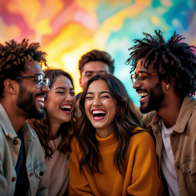 AI Friends Wallpaper gallery