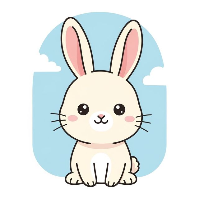 Create a Bunny Drawing Easy with AI gallery