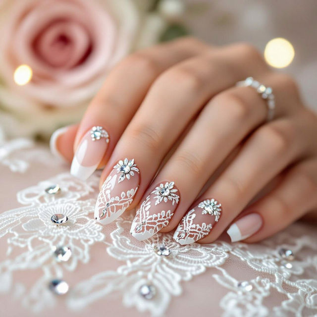 Wedding Nail Art Designs gallery