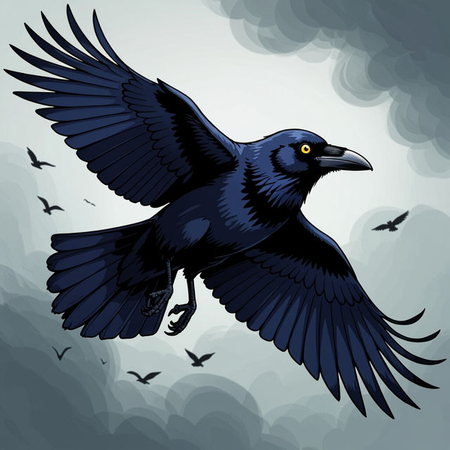 Crows Manga Style Art gallery