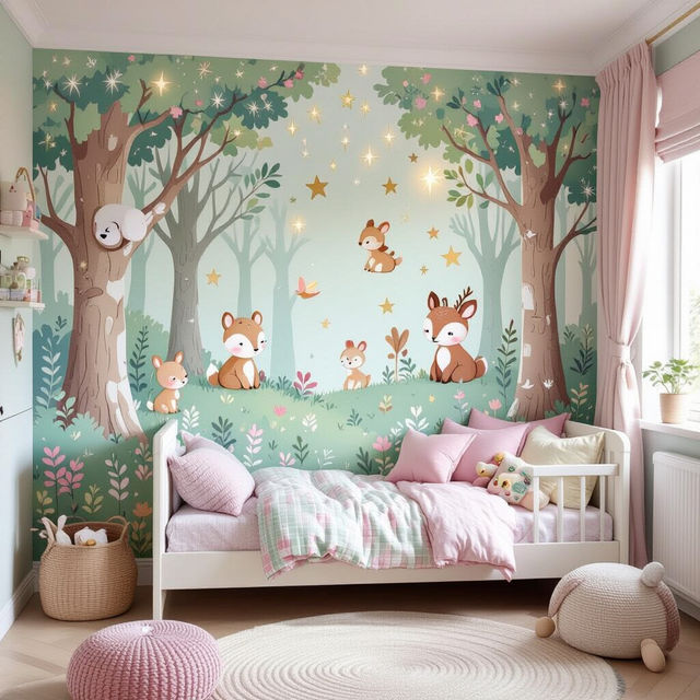 Girls Bedroom Wallpaper gallery