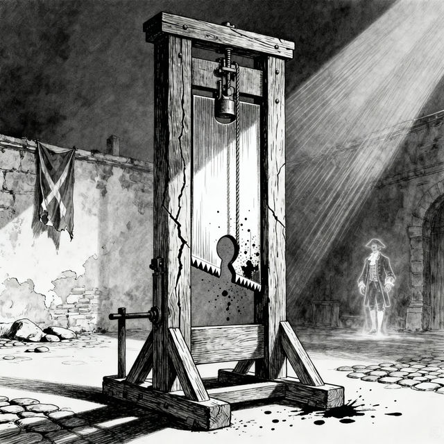 Guillotine Drawings - AI Generated gallery
