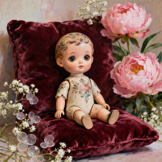 Doll Drawings - Made With AI gallery