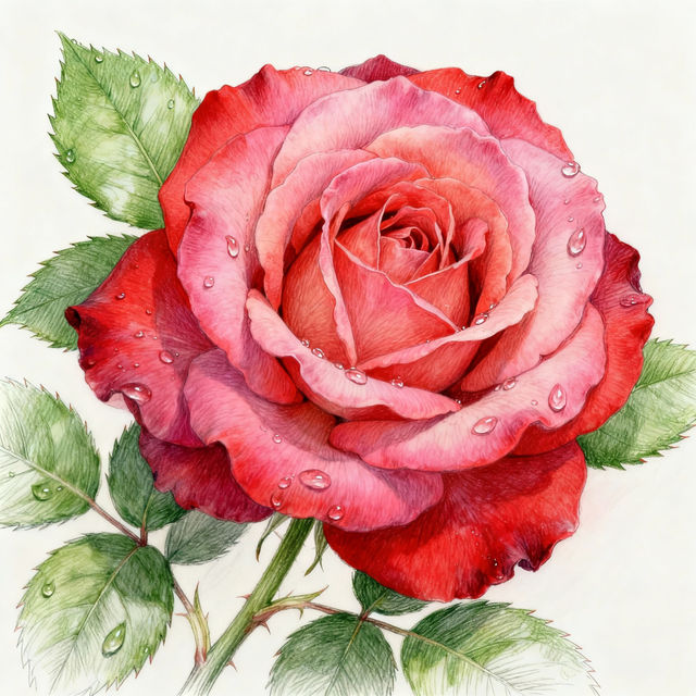 Flower Drawings - Made With AI gallery