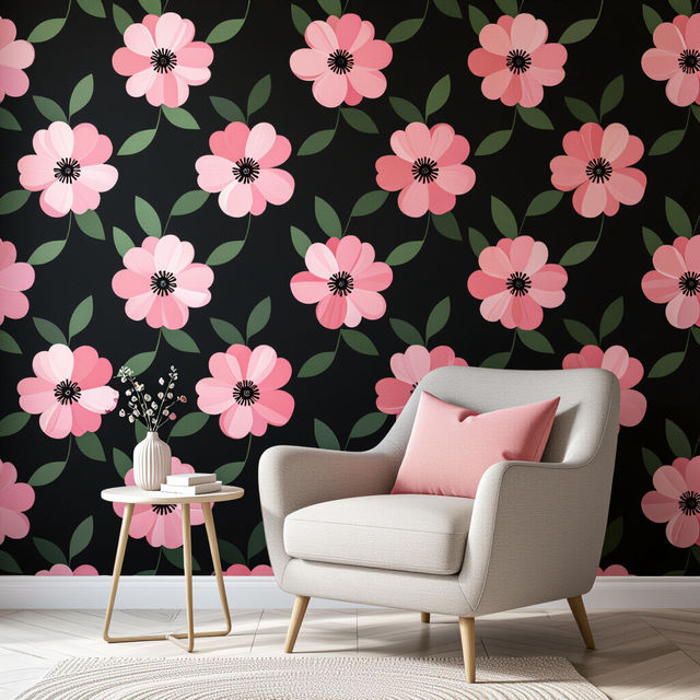 Removable Pink Wallpaper gallery
