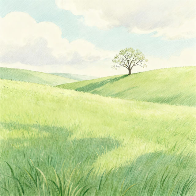 Grasslands Drawings - AI Art gallery