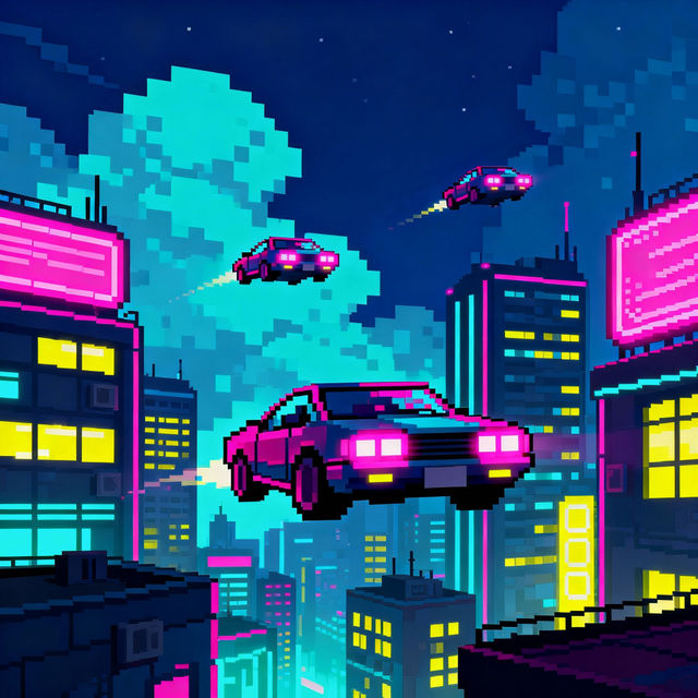 64 Bit Pixel Art gallery
