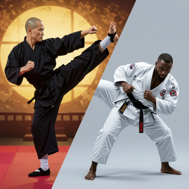 Martial Art Types - Explored with AI gallery