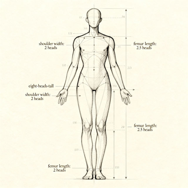 Human Proportions Drawing gallery