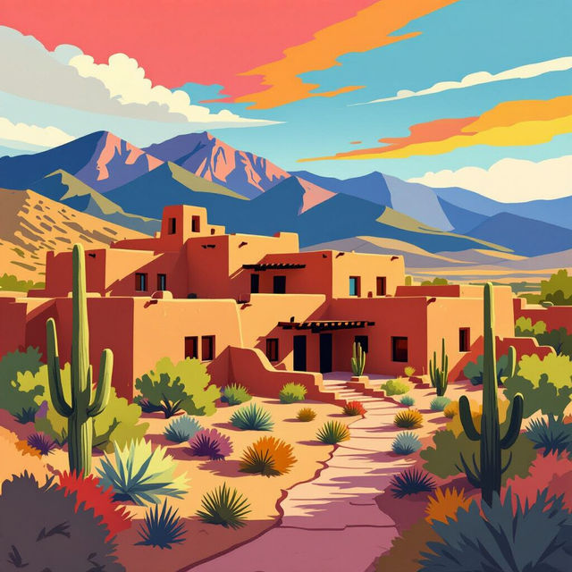 Santa Fe Art Museum - AI Inspired Art gallery
