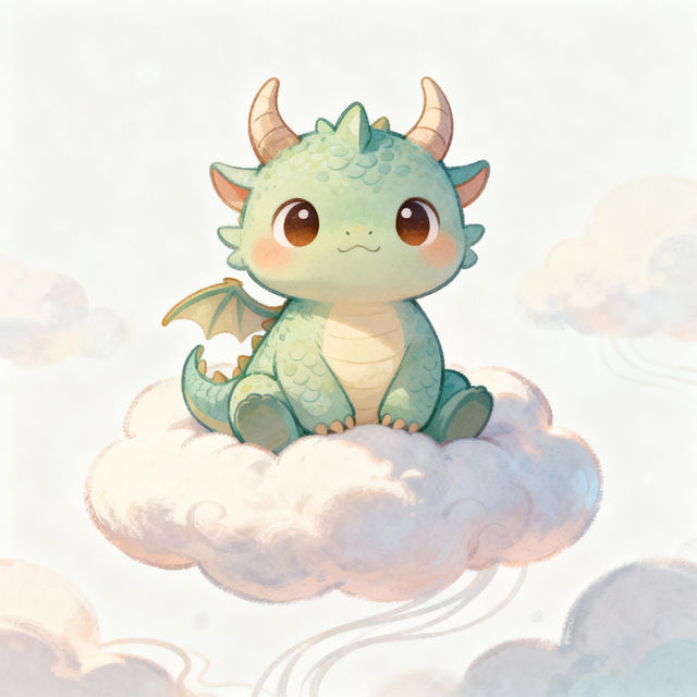Simple Easy Cute Dragon Drawing gallery