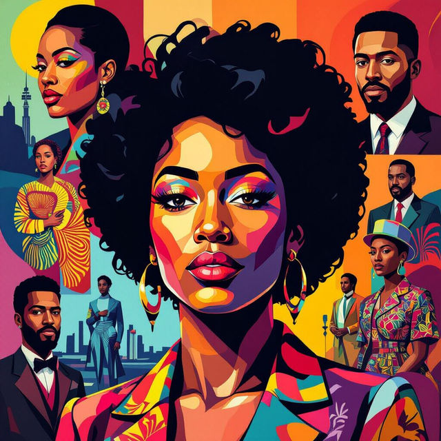 Black American Art - Created With AI gallery