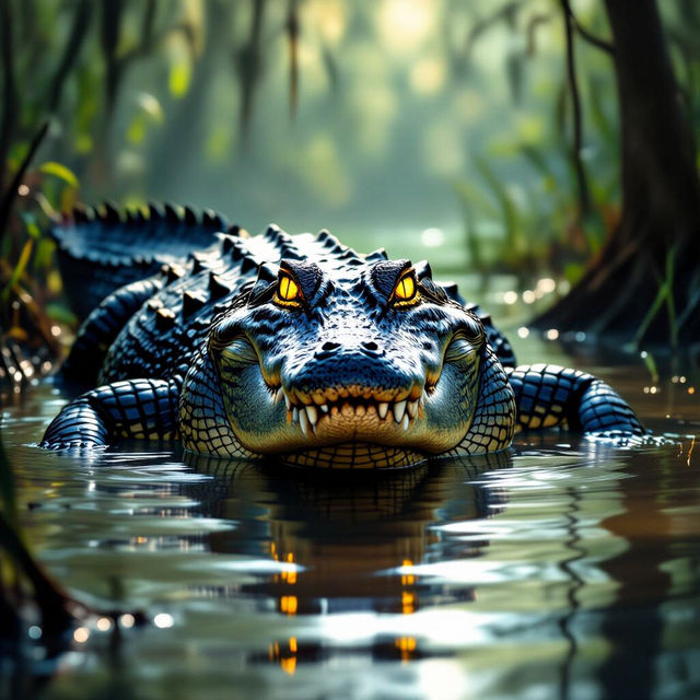 Alligator Images - AI Generated gallery