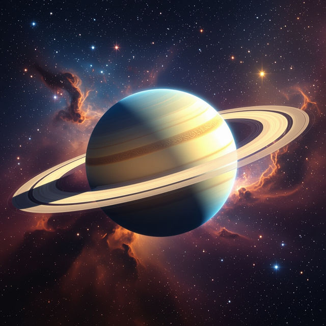 Saturn Wallpaper - Made With AI gallery