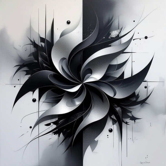 Black Abstract Art gallery