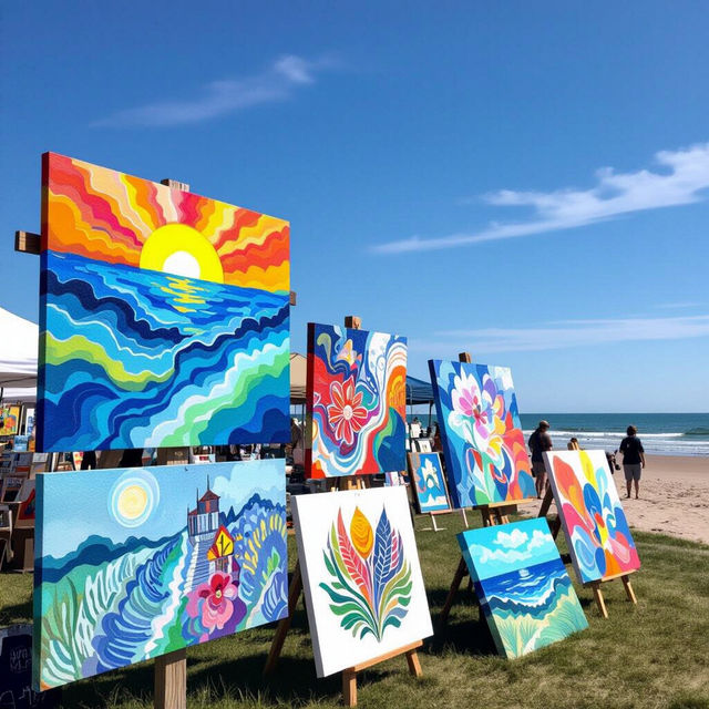Grand Haven Art Festival - AI Creations gallery