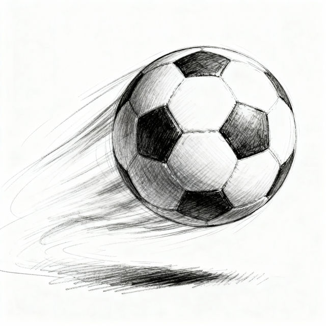 Soccer Ball Sketches - AI Generated Art gallery