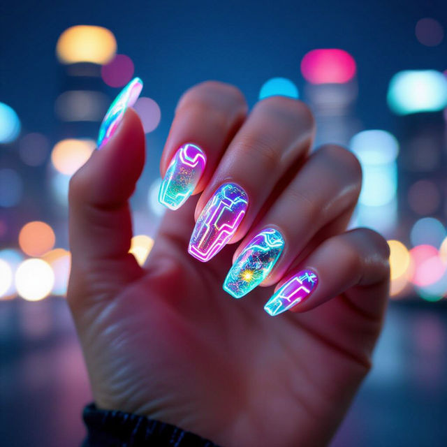 Nail Art Images - Created With AI gallery