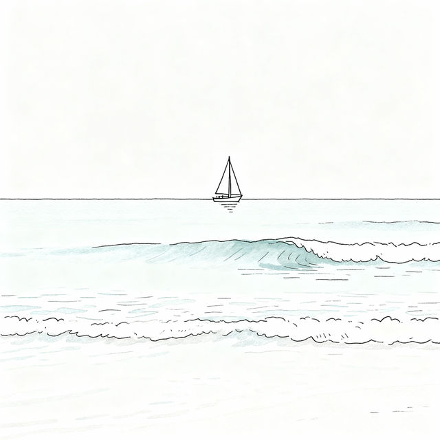 Easy Sea Drawings - Made With AI gallery