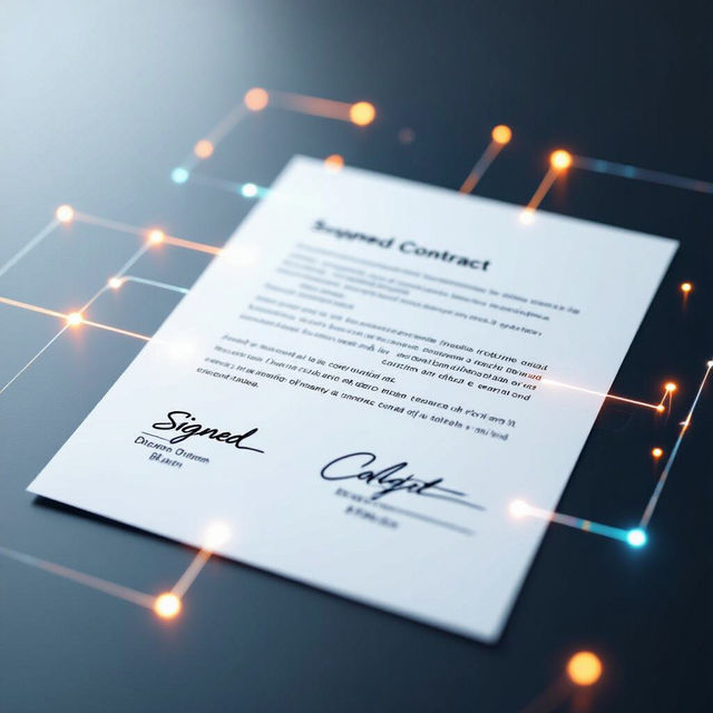 Contract Images - AI Generated gallery