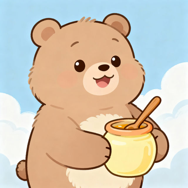 Cartoon Cute Bear Drawings gallery