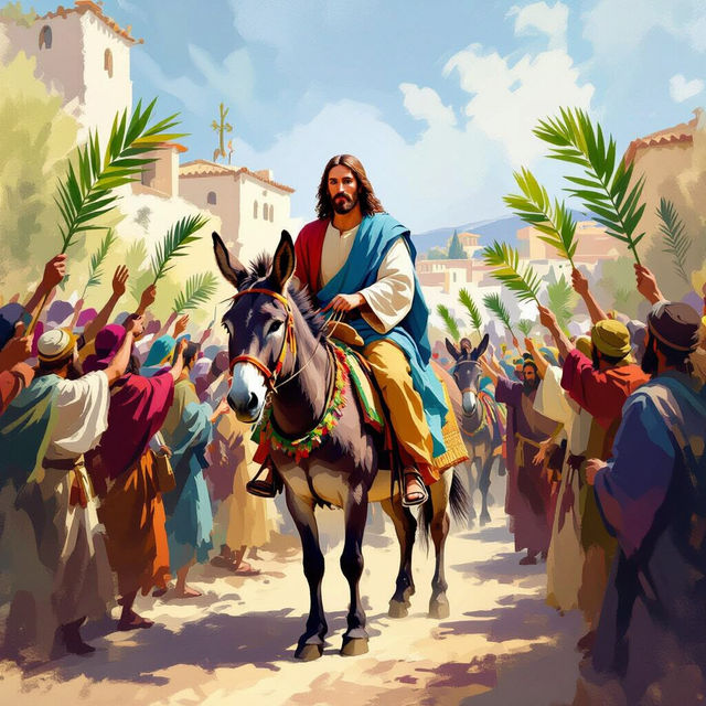 Palm Sunday Art gallery