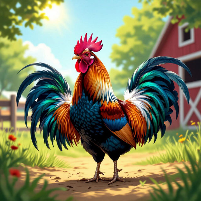 Rooster Art - AI Generated gallery