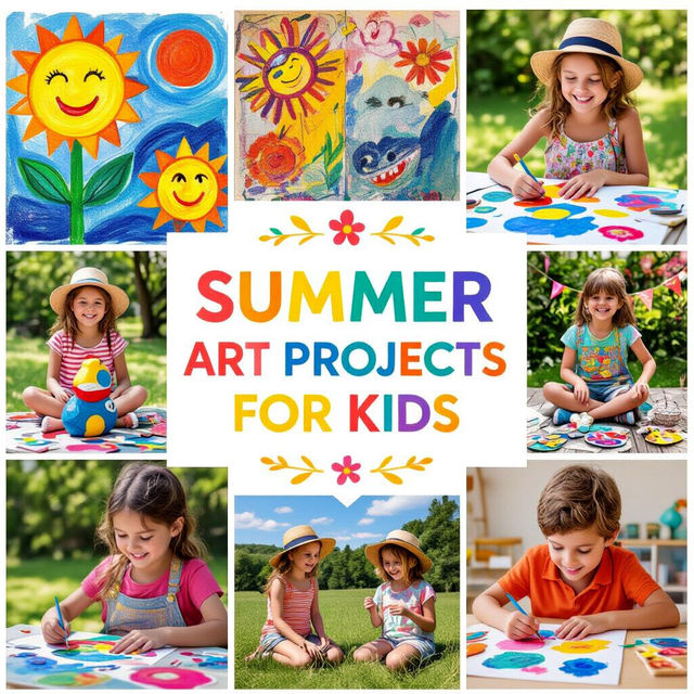 Summer Art Projects For Kids gallery