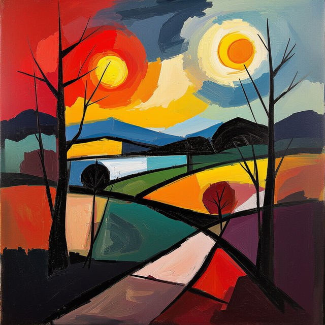 Expressionism Art Examples - Created with AI gallery