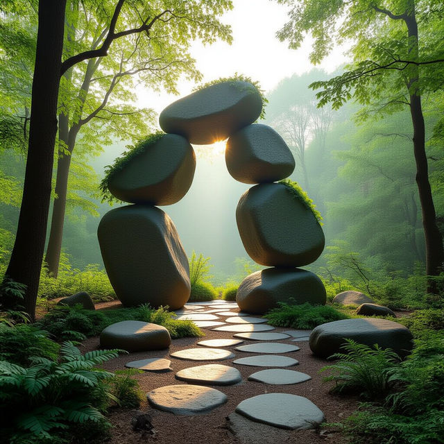 Land Art - Made With AI gallery