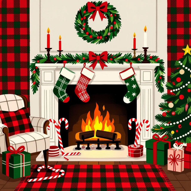 Preppy Christmas Wallpaper gallery