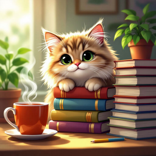 Cute Computer Wallpaper - Made With AI gallery