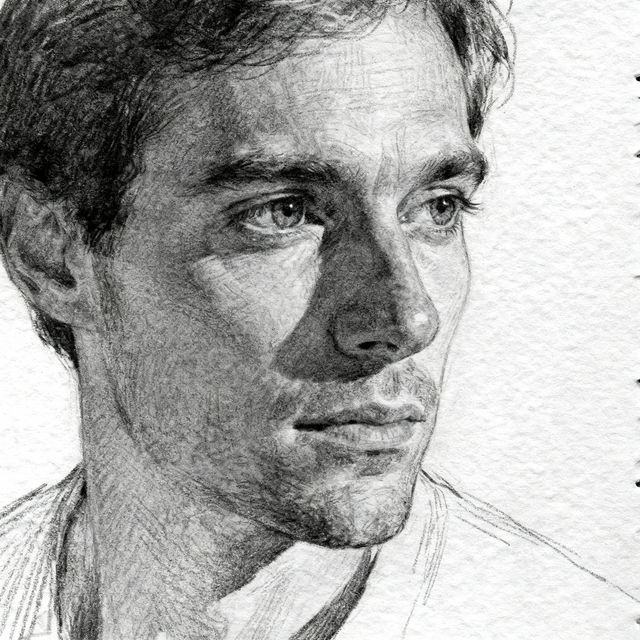 Man Sketch - AI Art gallery
