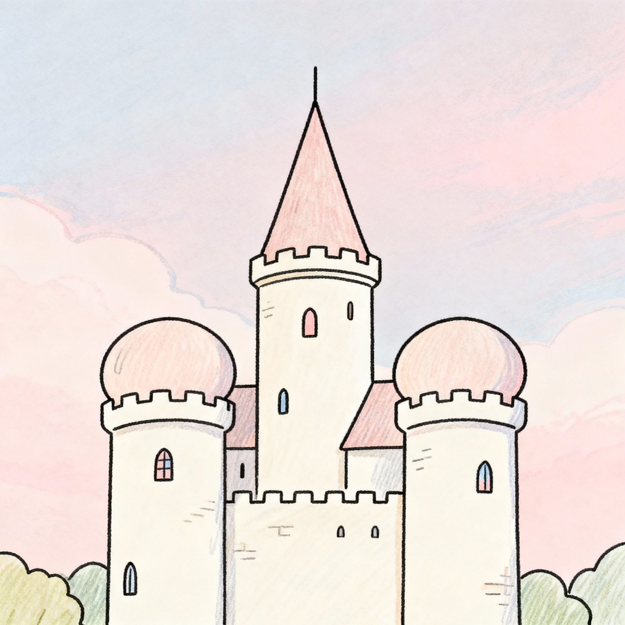 Easy Castle Drawing Ideas - Create Stunning Castles With AI