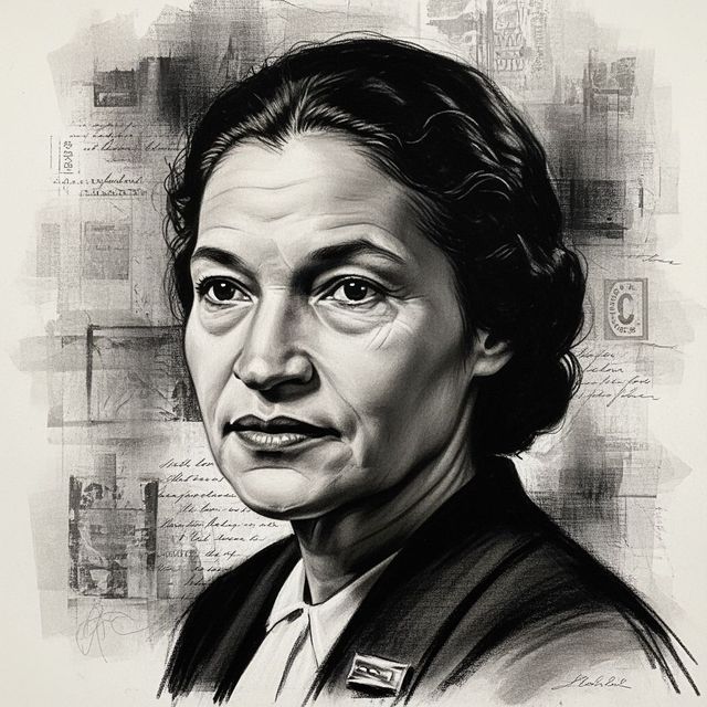 Explore Rosa Parks Drawings Made With AI gallery